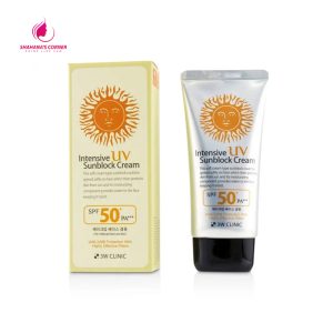 3W Clinic Intensive UV Sunblock Cream SPF 50+PA+++