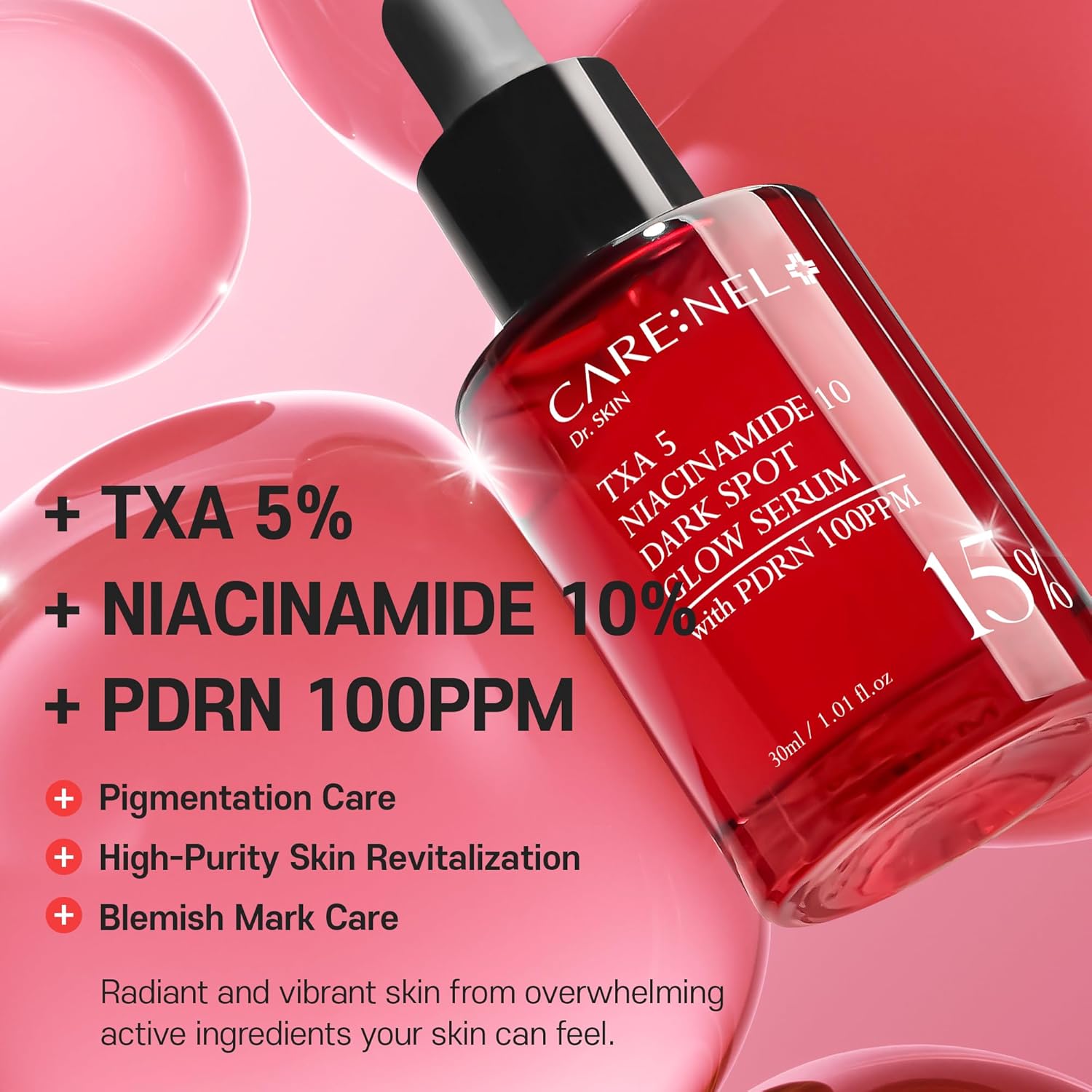 CARE:NEL-TXA 5% Niacinamide 10% Pink - Image 3